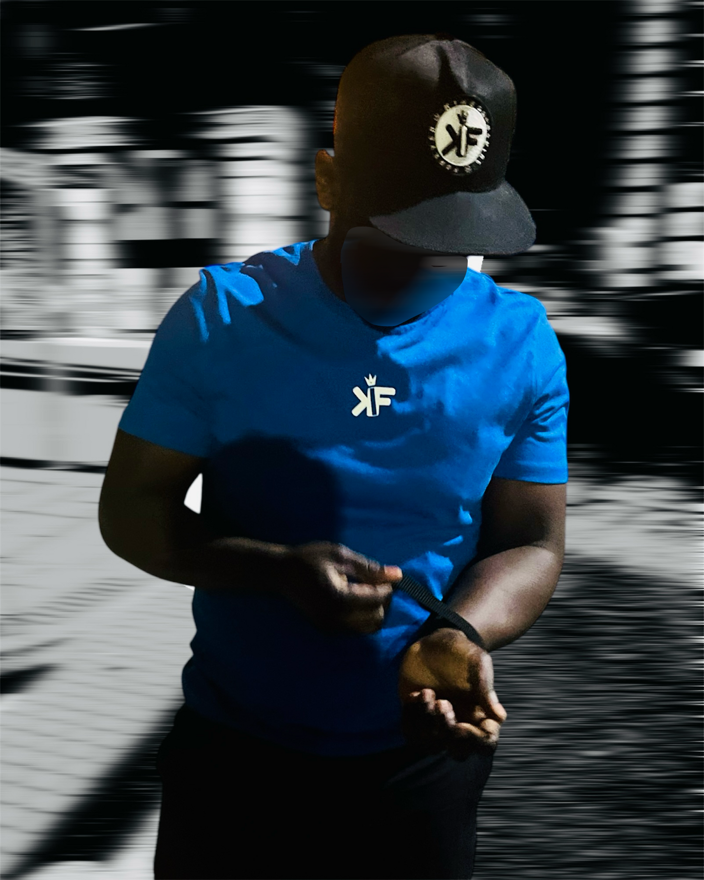 Blue Flock Tee