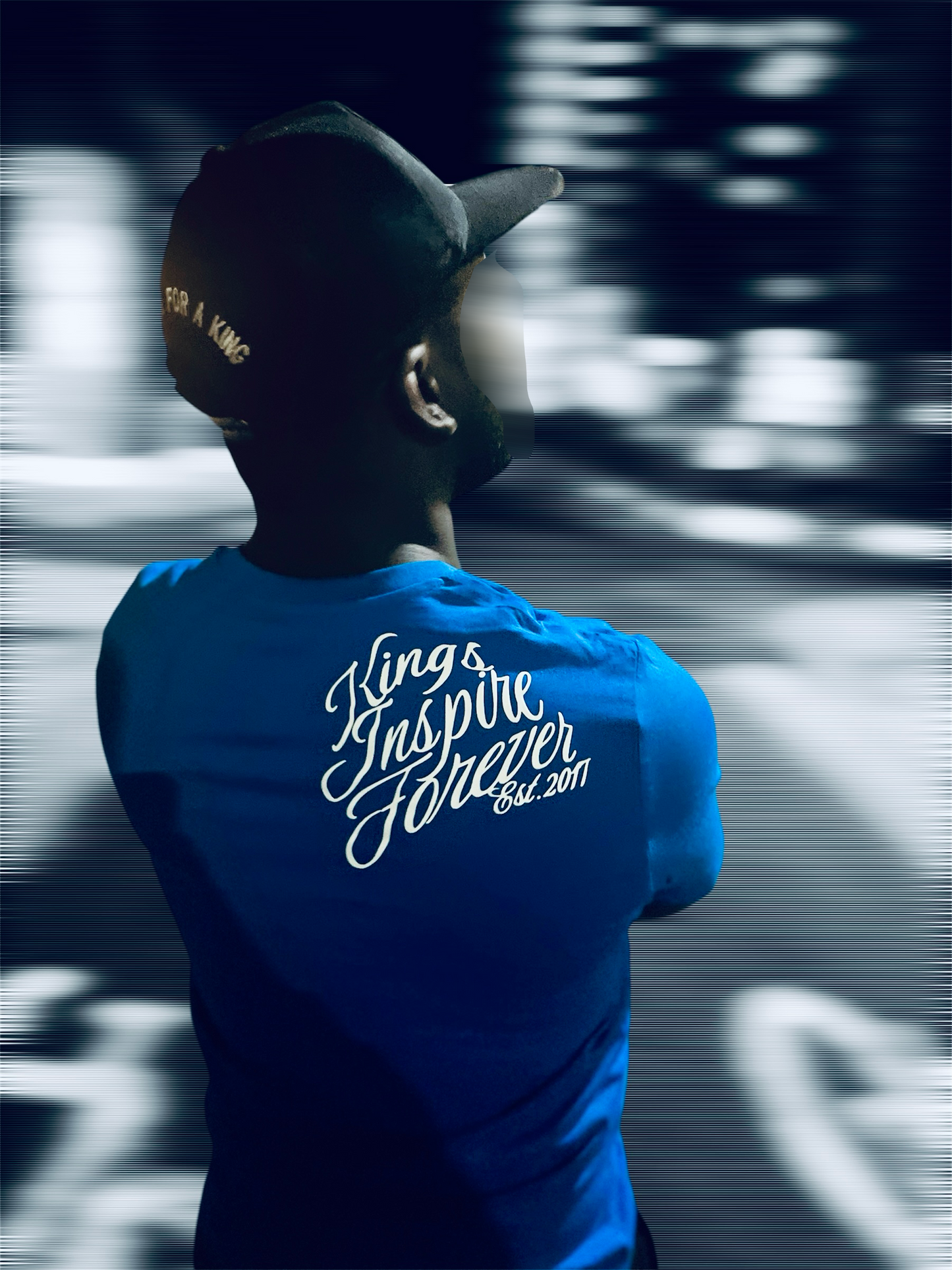 Blue Flock Tee